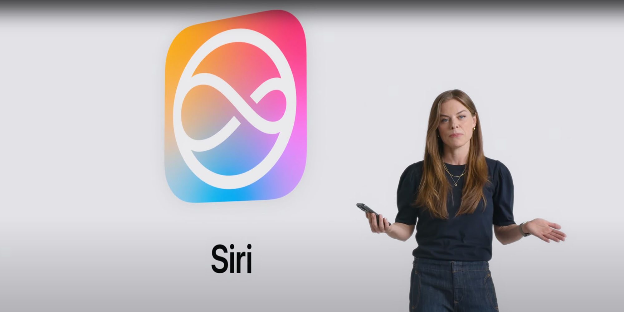 Here's why I won't be switching on auto-deleting Siri chats | A still from an Apple keynote on the new Siri