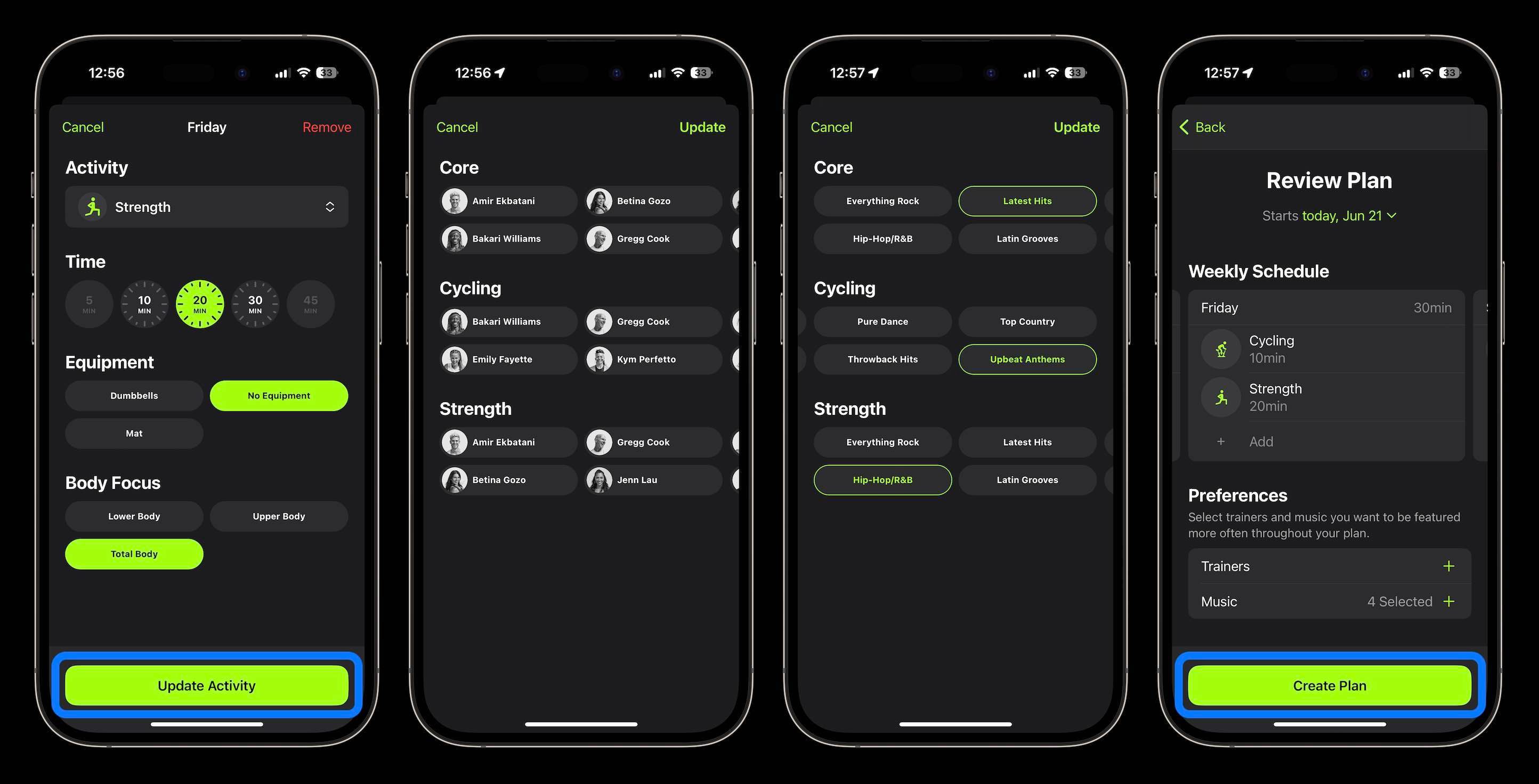 create custom Apple Fitness+ plans 2