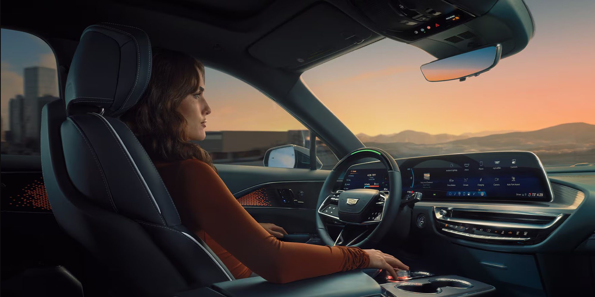 The Cadillac Lyriq EV is the first crack in GM's CarPlay ban | Interior shot shown